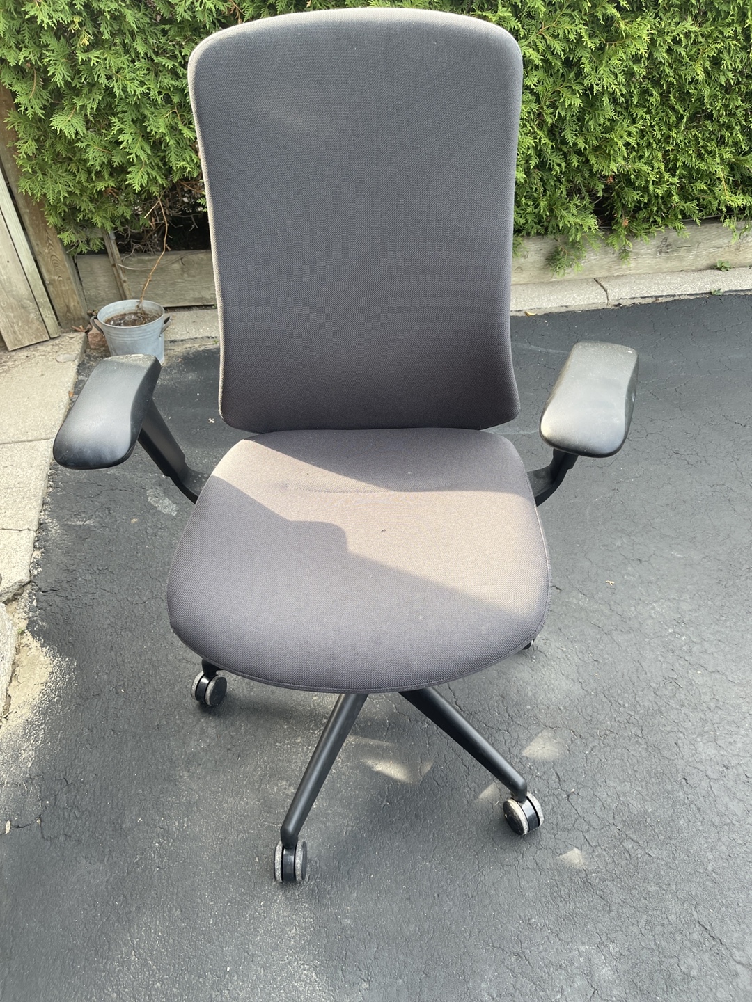 Grey Office Chair - photo 2
