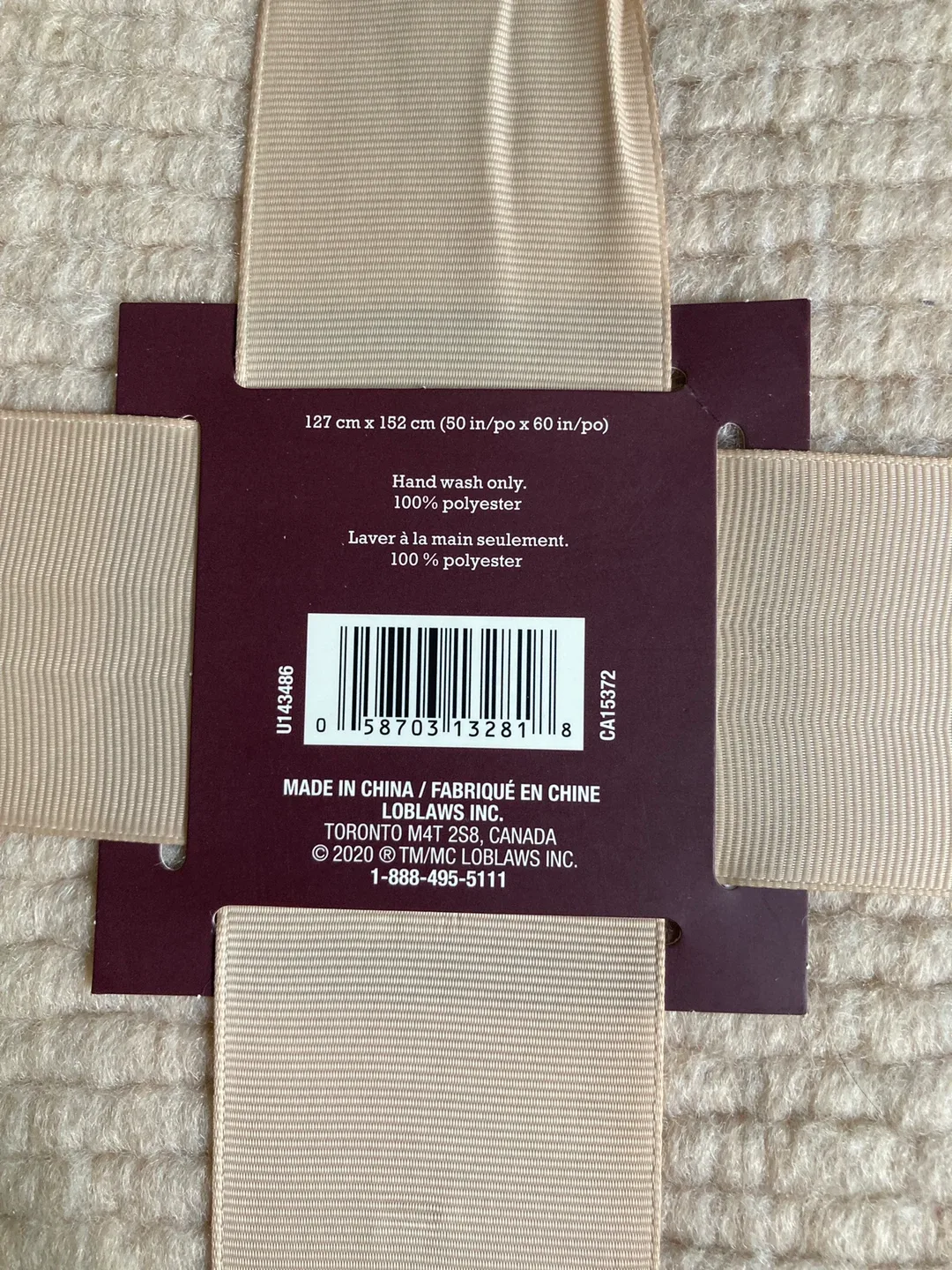 Life at Home Ribbed Sherpa Throw - New image indicator(3)