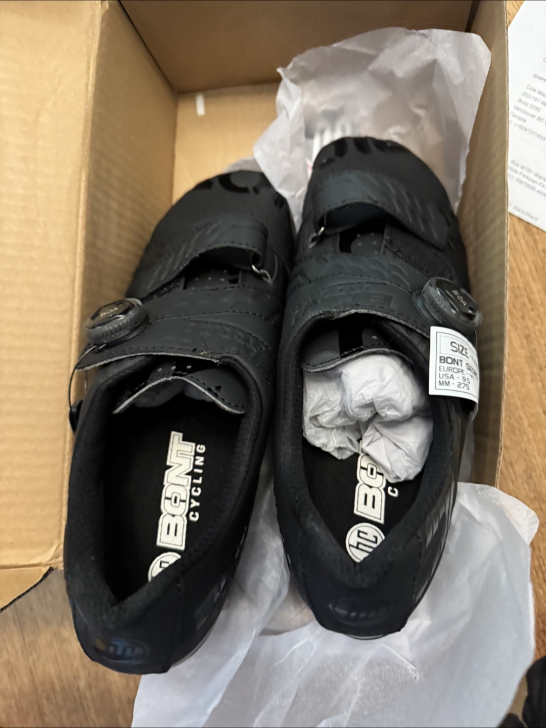 Bont Cycling Shoes - Riot Size 44 Wide - photo 5