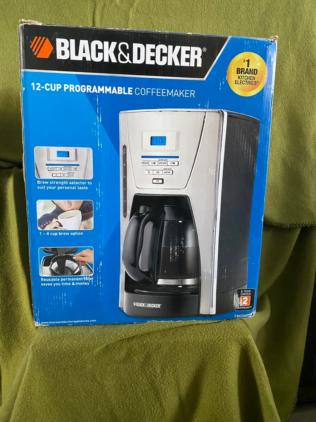 Black & Decker 12-Cup Programmable Coffeemaker thumbnail