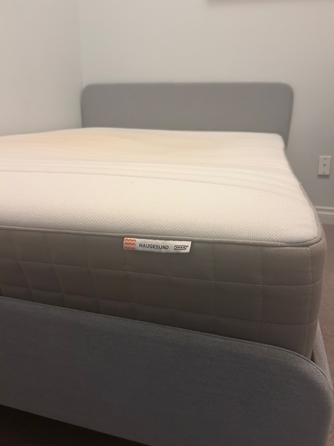 IKEA Bed Frame with Mattress (Double) - photo 3