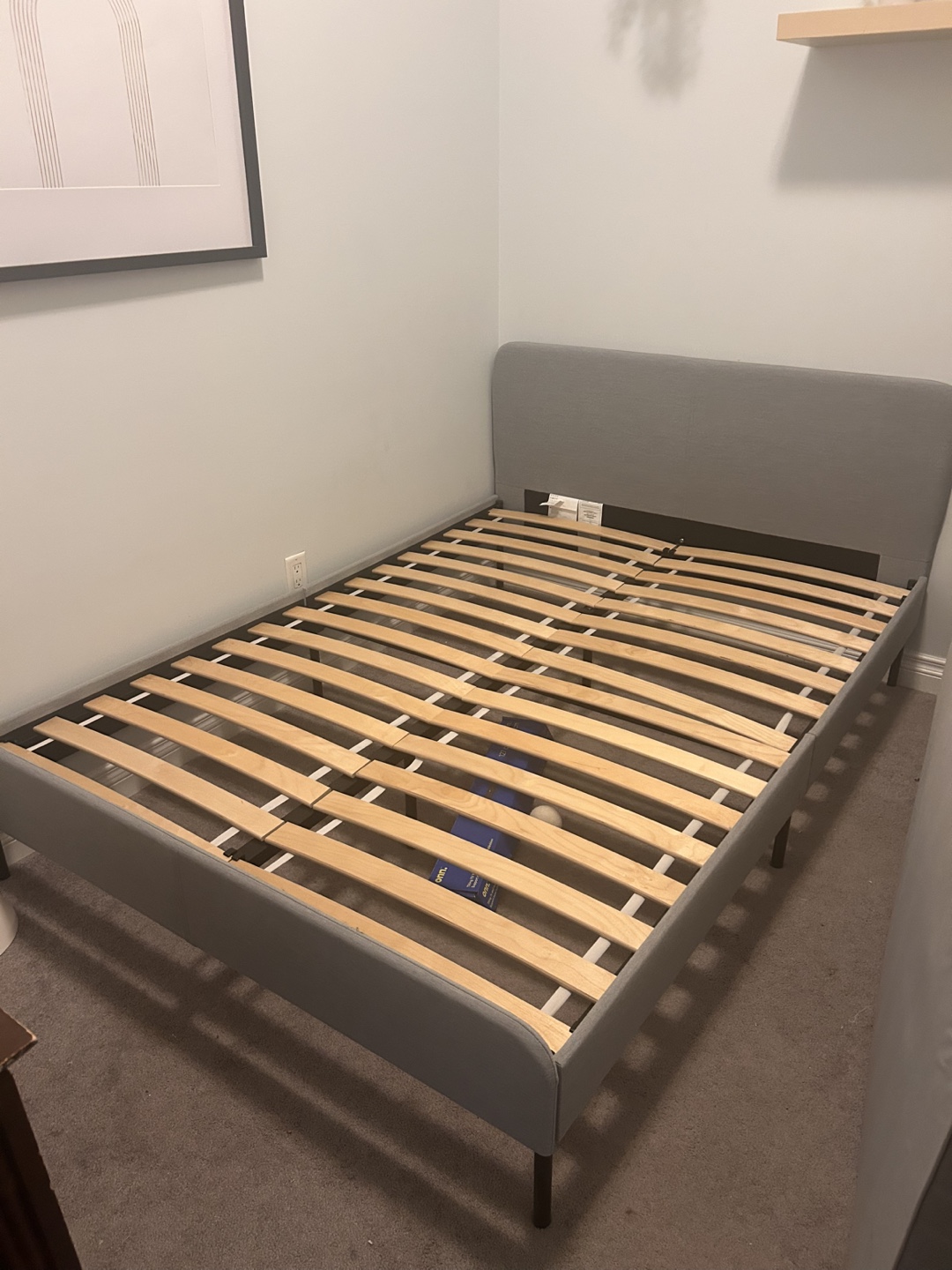 IKEA Bed Frame with Mattress (Double)