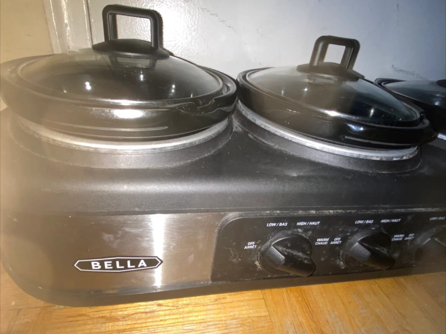BELLA Triple Slow Cooker and Buffet Server image indicator(3)