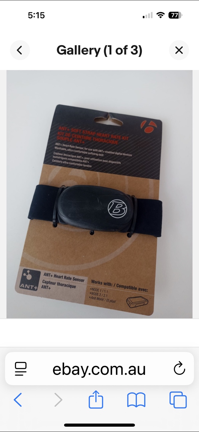 Bontrager Heart Rate Sensor - photo 4