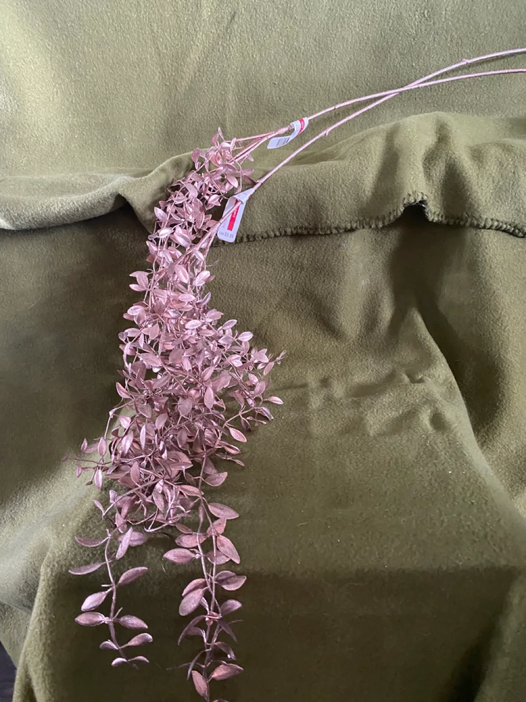 Christmas Time Glitter Leaf Stems image indicator(3)