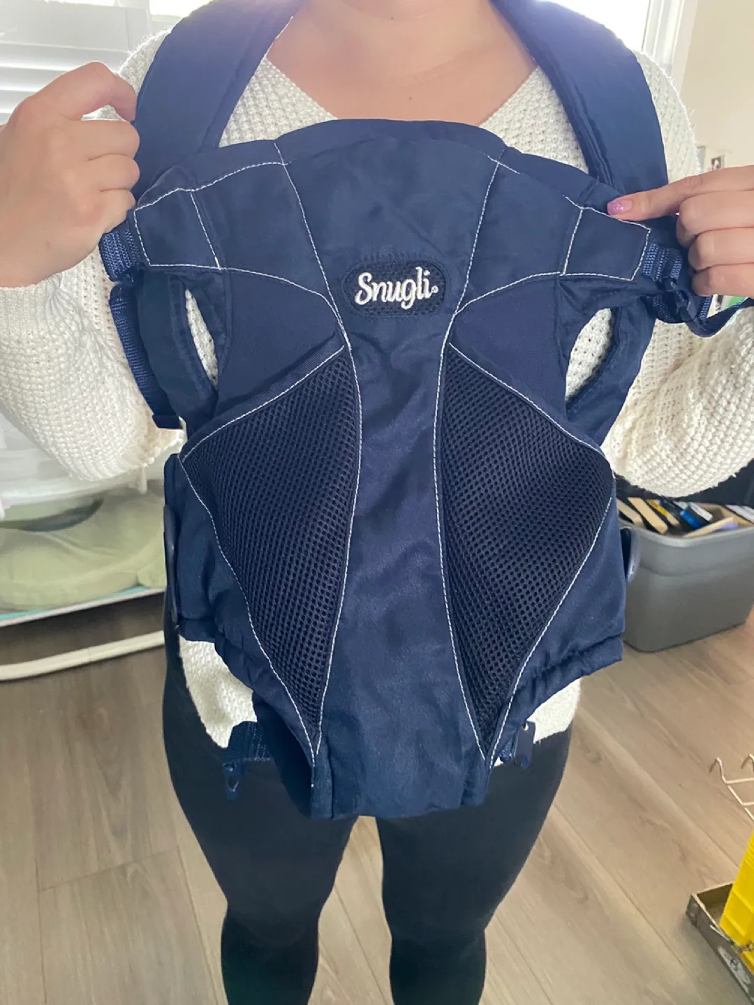 Snugli Baby Carrier - Navy Blue image indicator(2)
