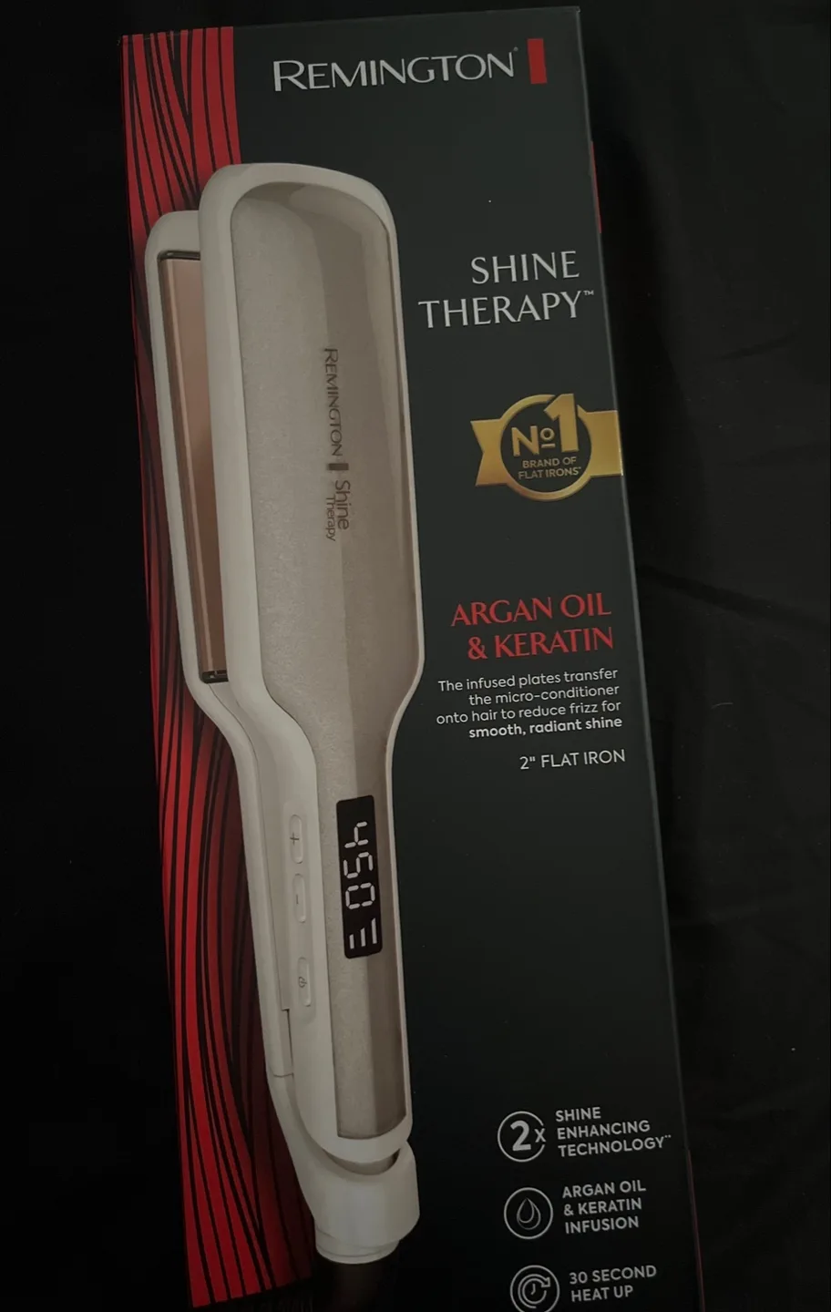 Remington Shine Therapy 2" Flat Iron - New thumbnail