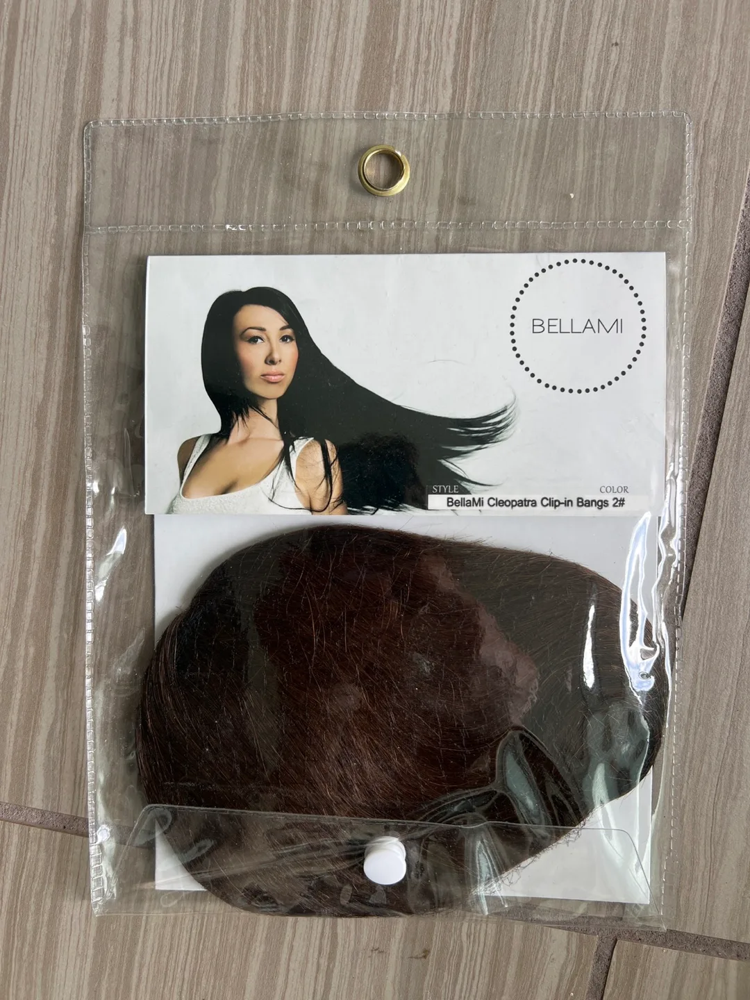 Bellami Cleopatra Clip-in Bangs 2 thumbnail