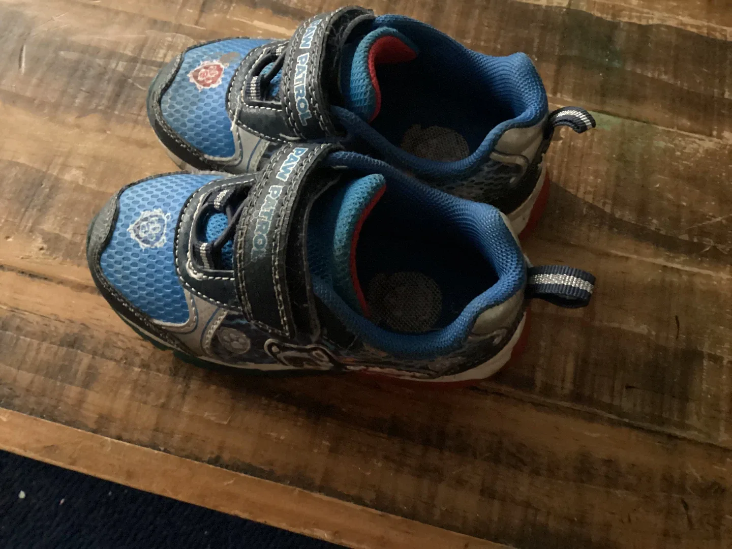 Paw Patrol Light-Up Mighty Pups Sneakers Size 8 toddler thumbnail