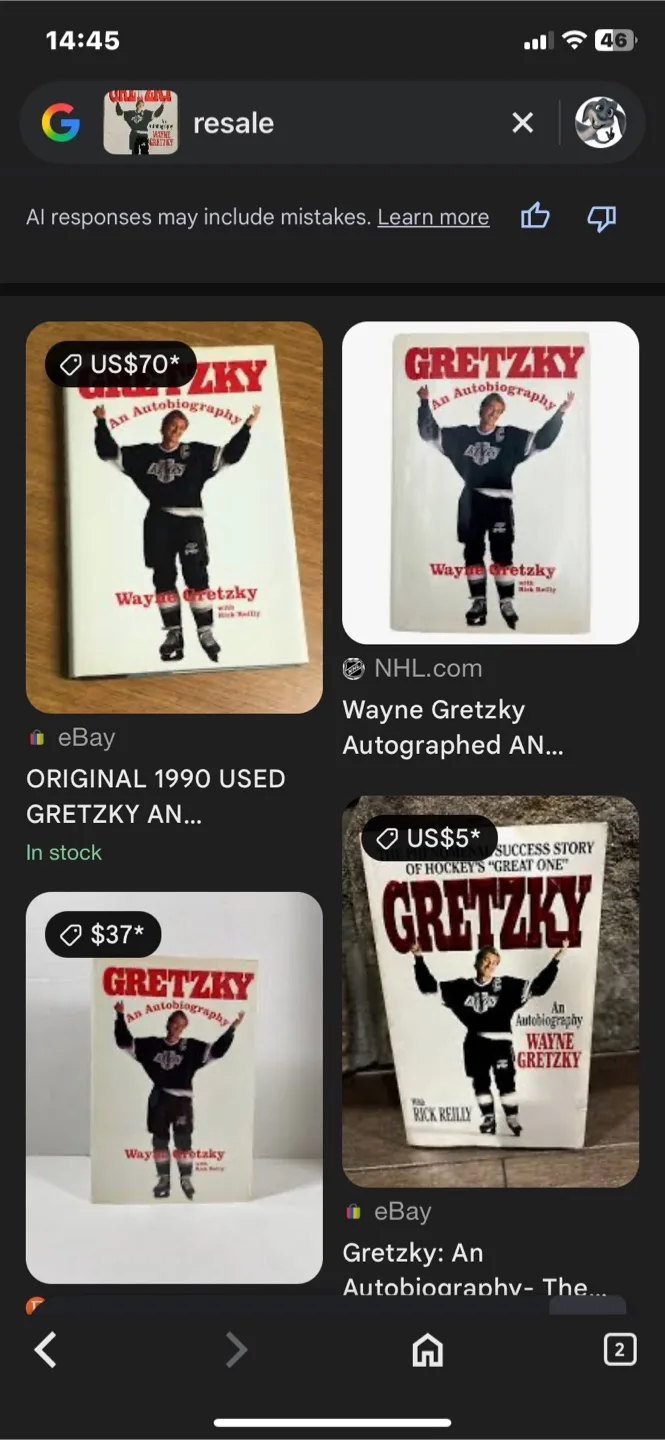 Gretzky: An Autobiography by Wayne Gretzky image indicator(5)