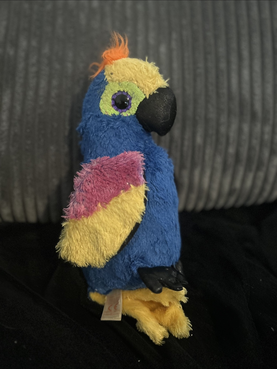 Blue Parrot Plush Toy - photo 2