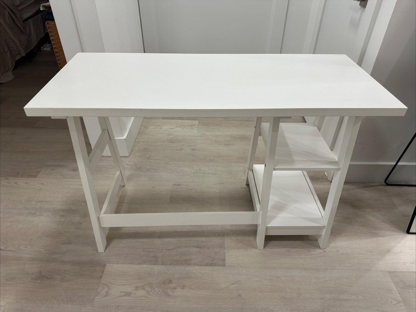 Wayfair Saribek Reversible Desk – White - Gently Used - photo 3