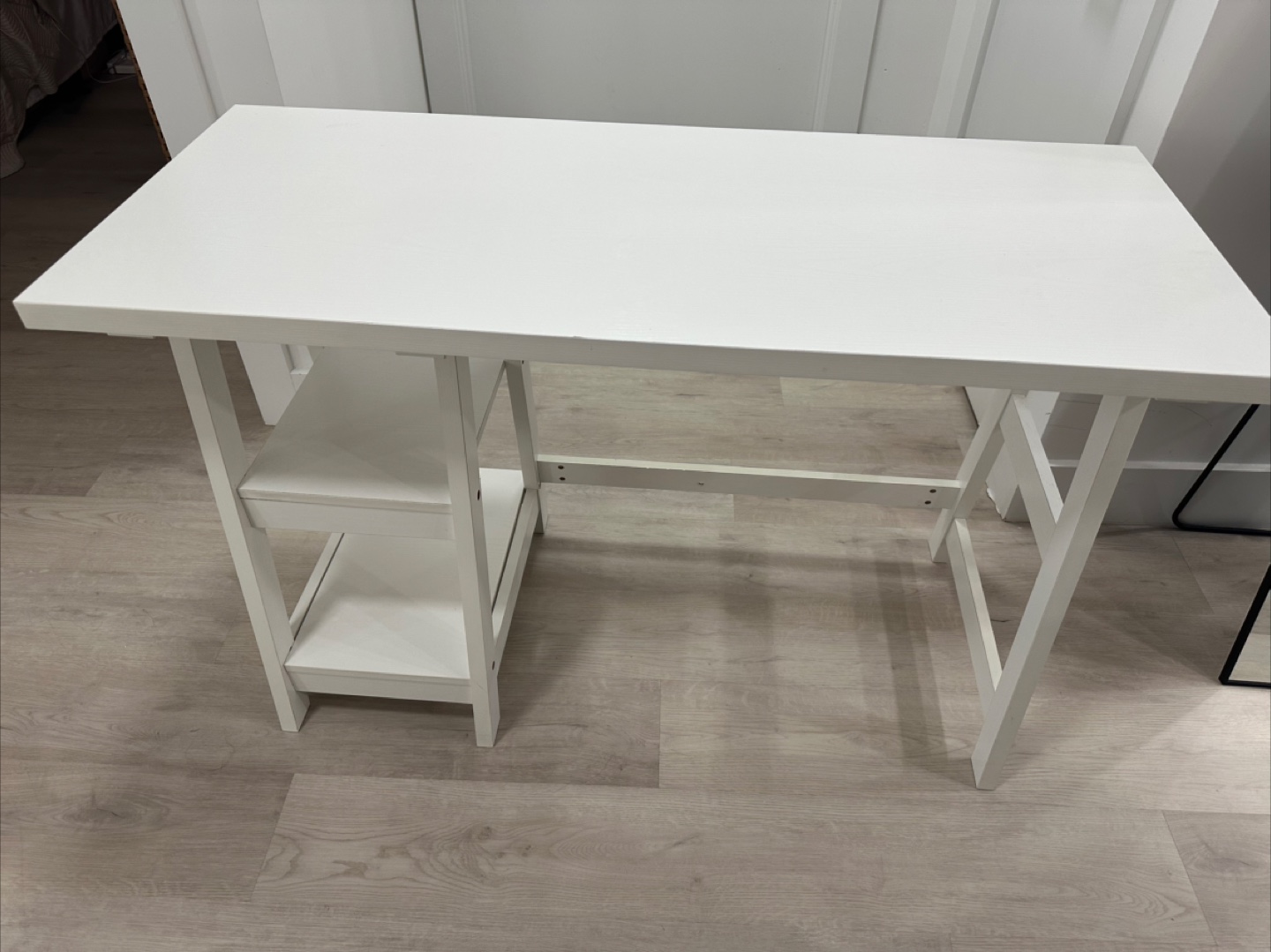 Wayfair Saribek Reversible Desk – White - Gently Used - photo 2