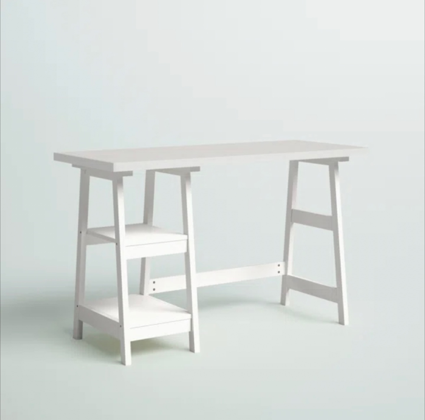 Wayfair Saribek Reversible Desk – White - Gently Used