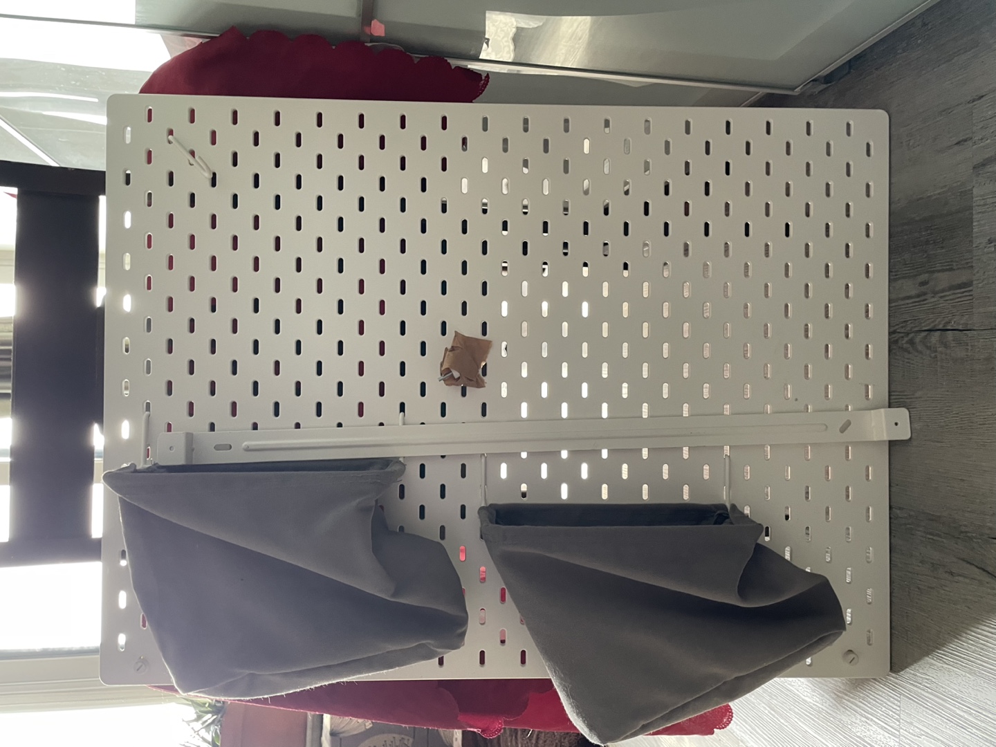 IKEA Skadis Pegboard with Accessories