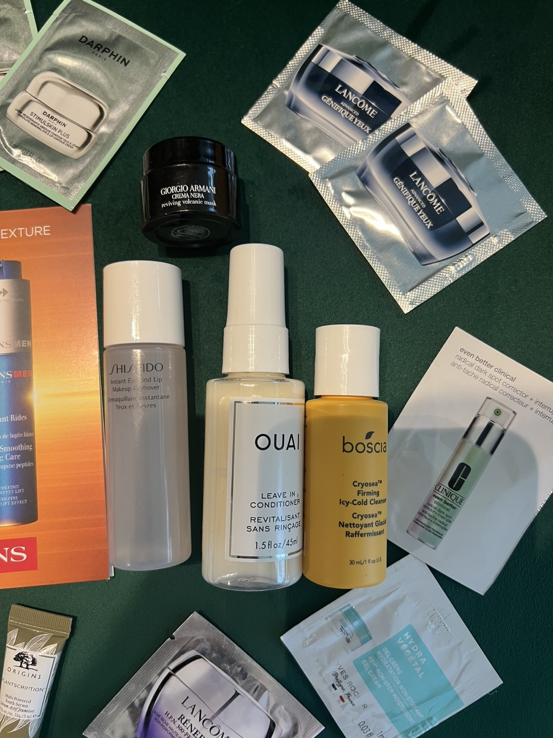 Assorted Skincare Samples - Clarins, Lancome, Ouai + More! - photo 2