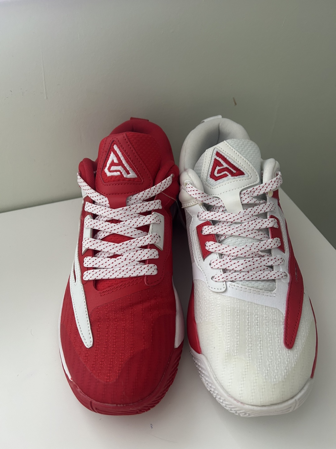 Nike Giannis Freak 5 Red & White Shoes - photo 2
