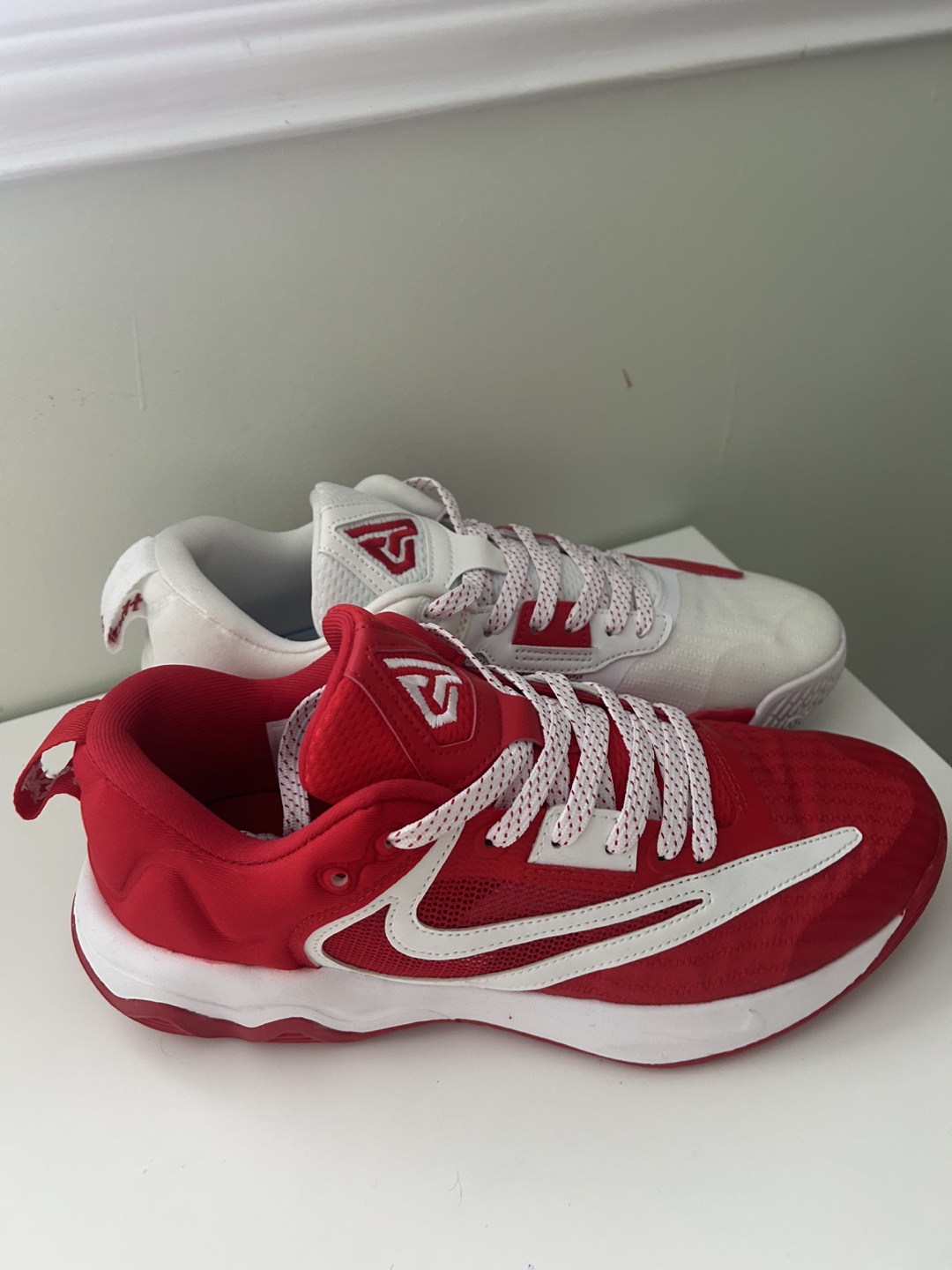 Nike Giannis Freak 5 Red & White Shoes