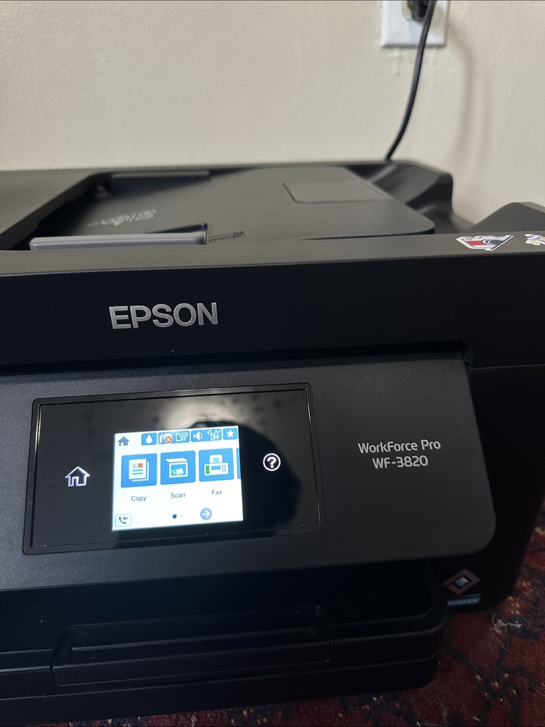 Epson Workforce 3820 printer - photo 3