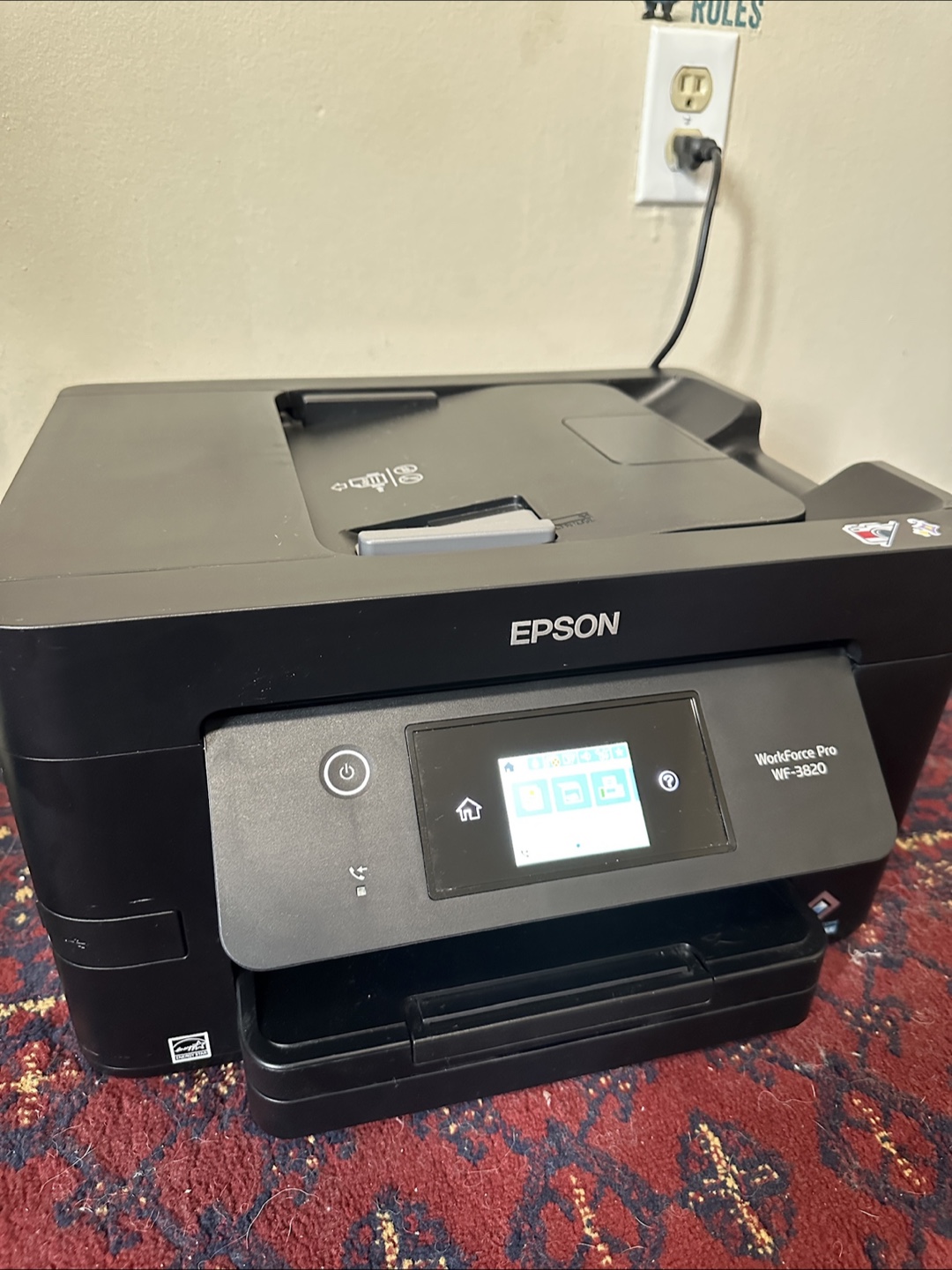 Epson Workforce 3820 printer - photo 2