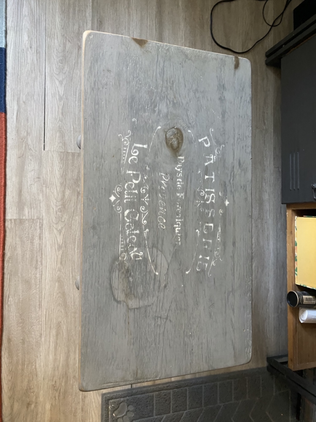 Grey Patisserie Accent Vintage Table - photo 3