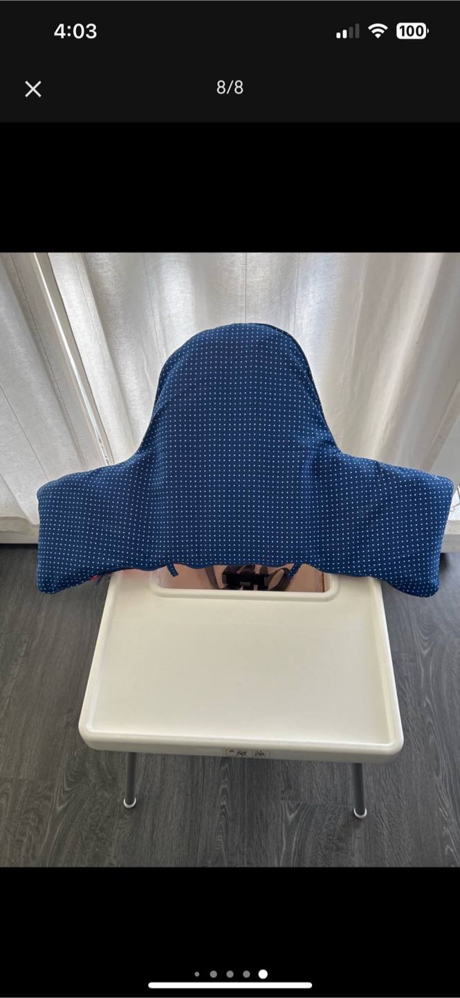 IKEA High Chair with Custom Cushions - photo 4