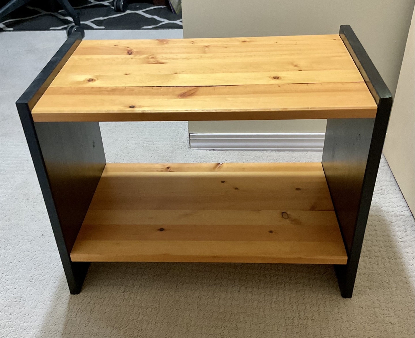 IKEA Lack Side Table - Wood & Black