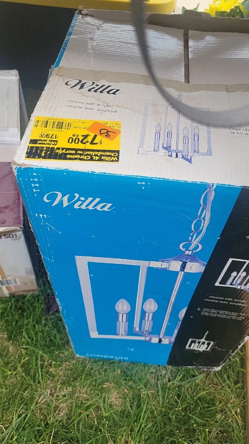 Willa Chandelier - New in Box image indicator(2)