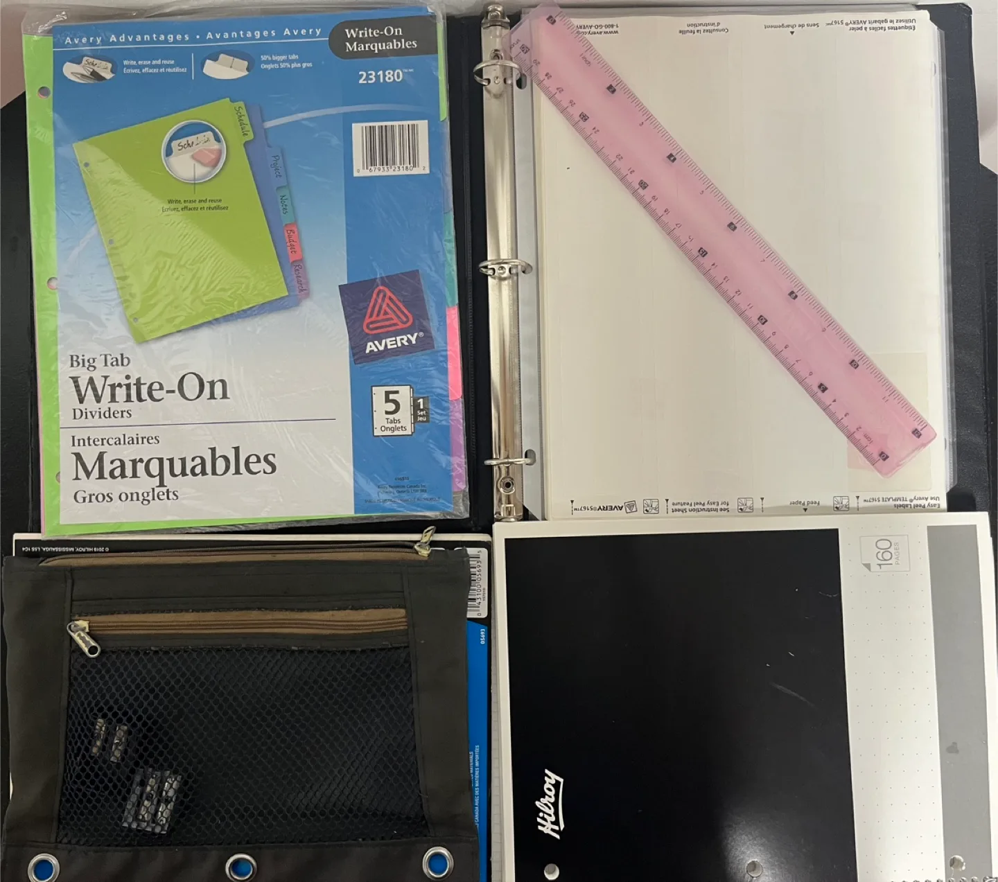 Back to School Supplies: Binder, Notebooks, Dividers & More thumbnail