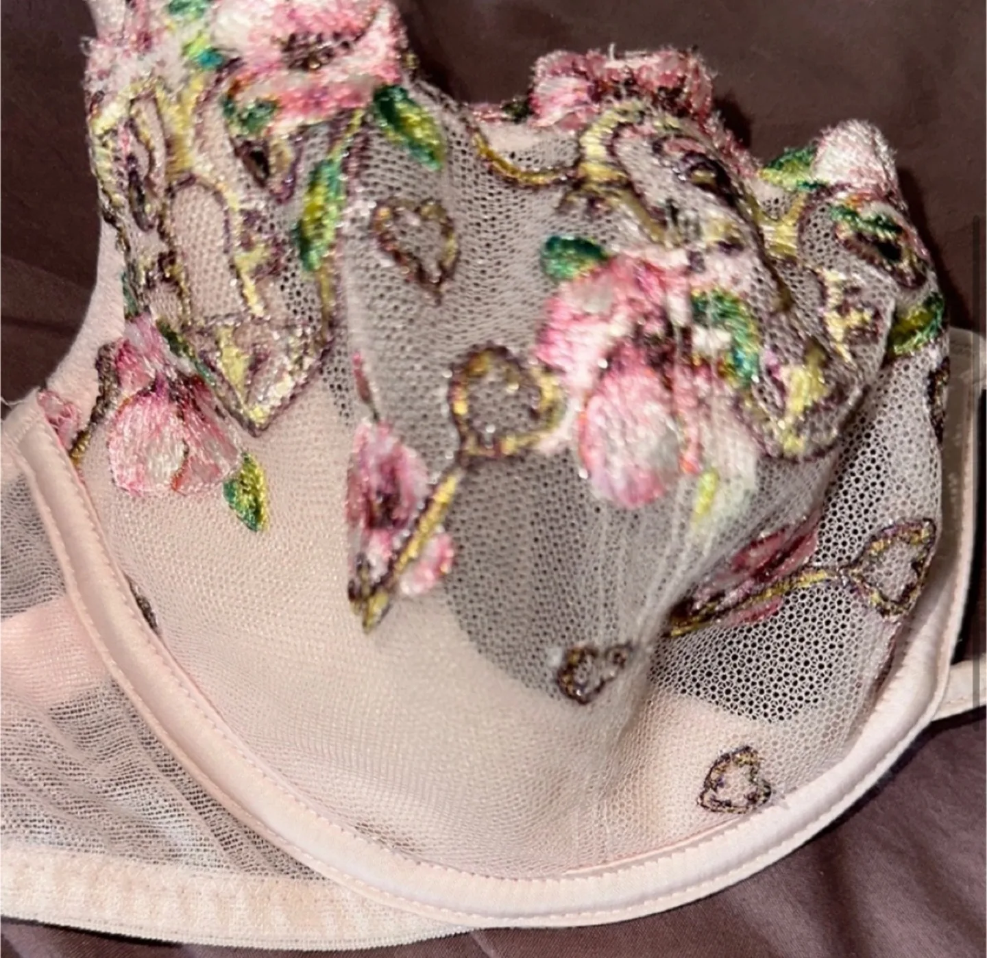 Victoria's Secret Floral Bra image indicator(3)