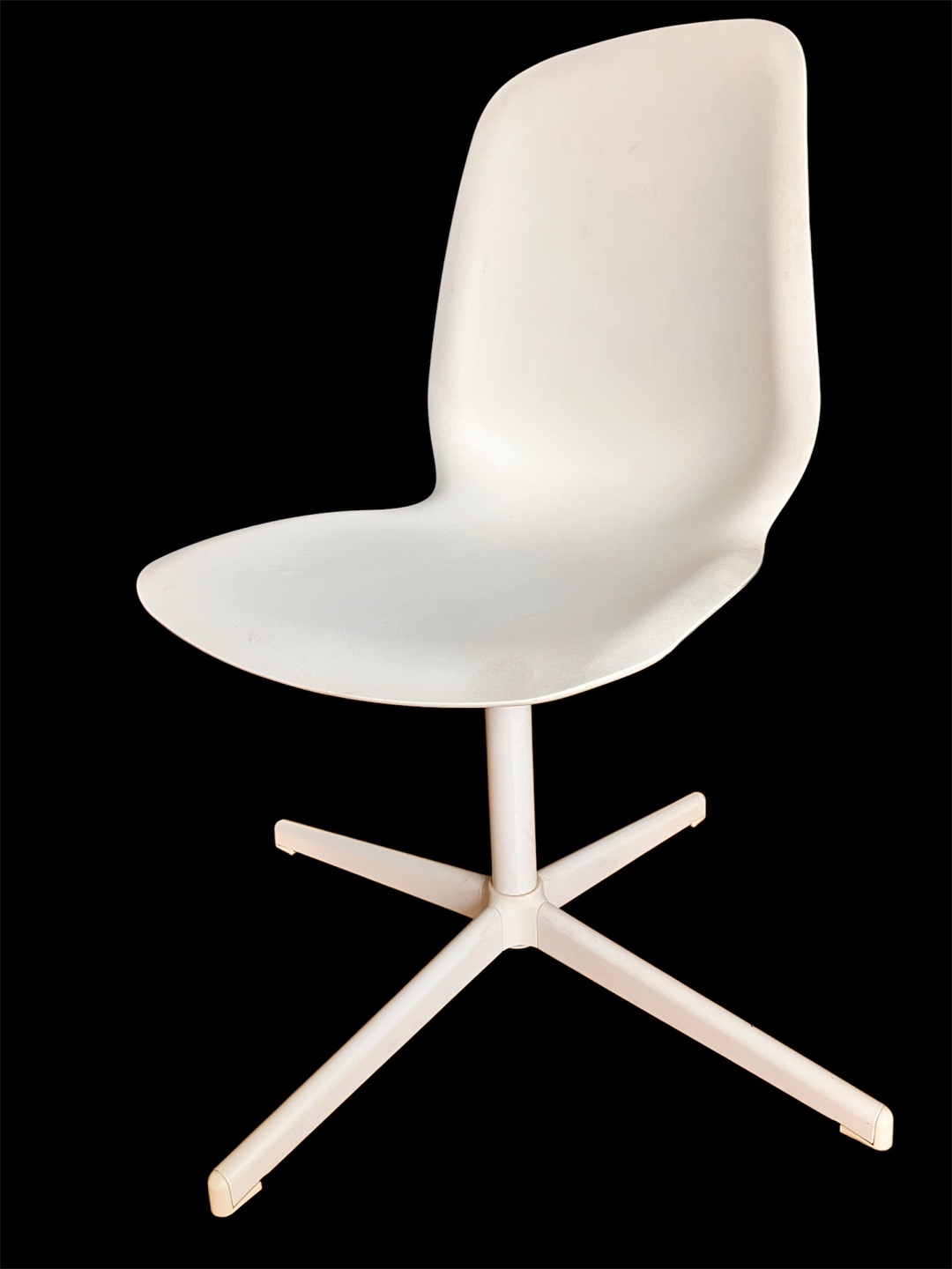 White Swivel Chair