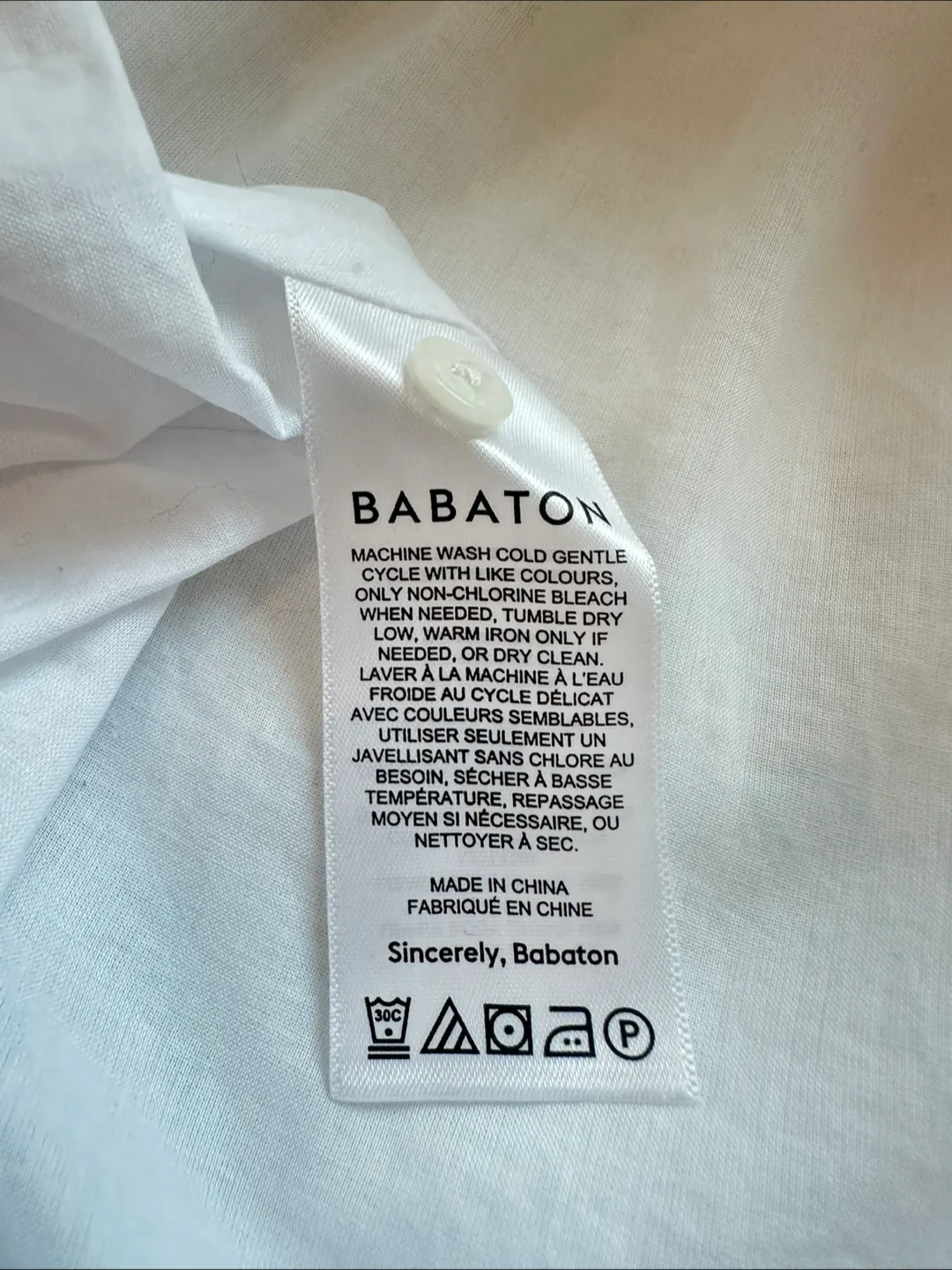 Aritzia Monograph Poplin Dress Size M NWOT image indicator(6)