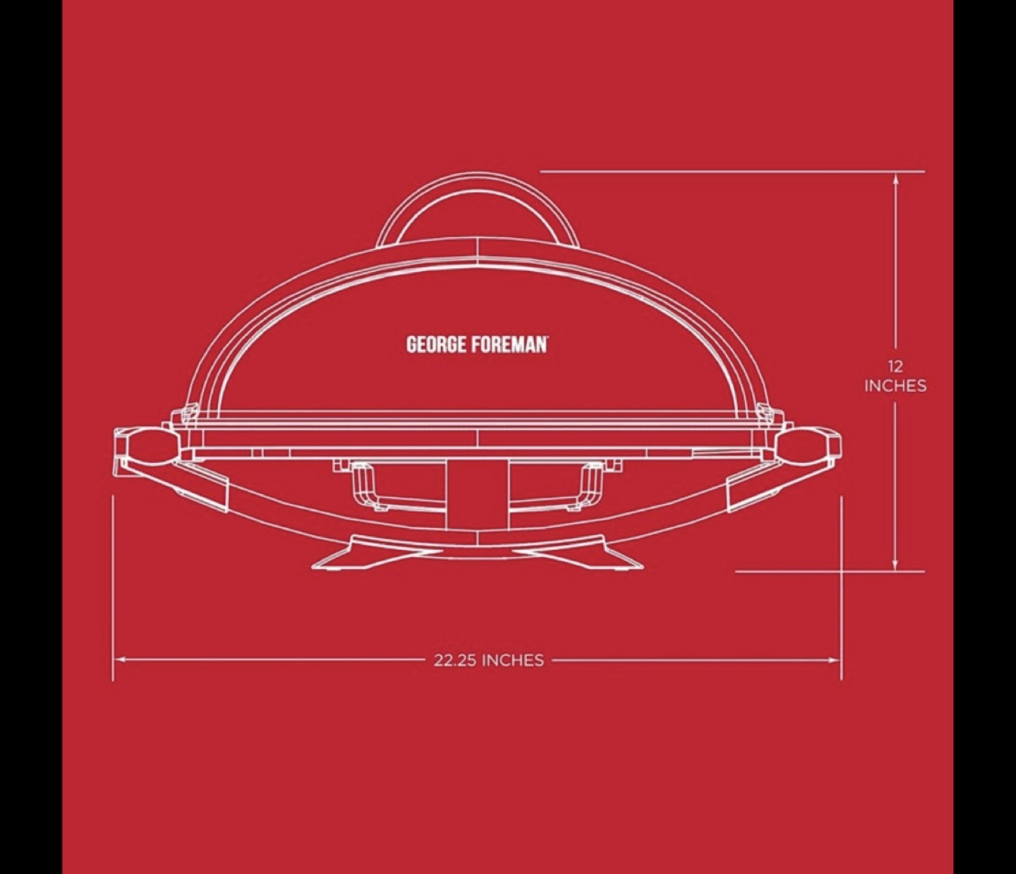 George Foreman Indoor/Outdoor Grill Electric - photo 3