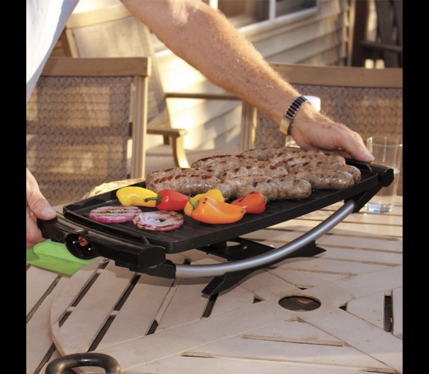 George Foreman Indoor/Outdoor Grill Electric - photo 5