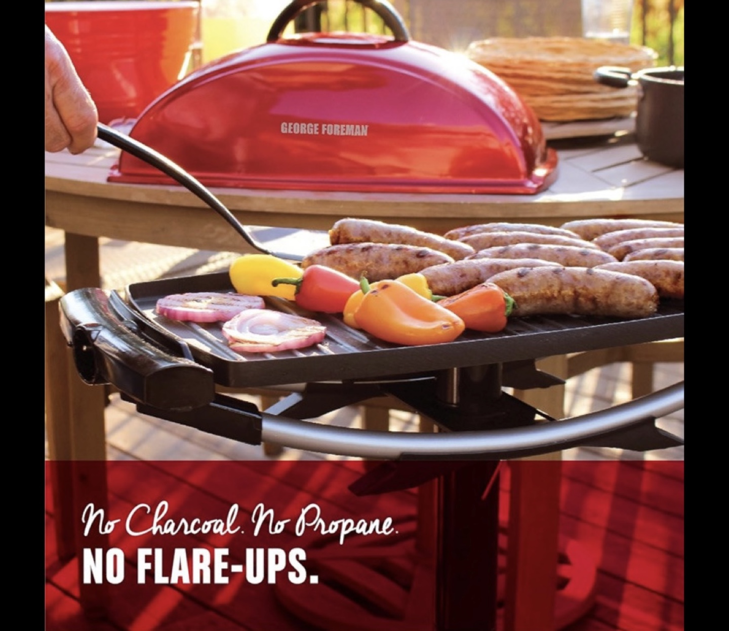 George Foreman Indoor/Outdoor Grill Electric - photo 4