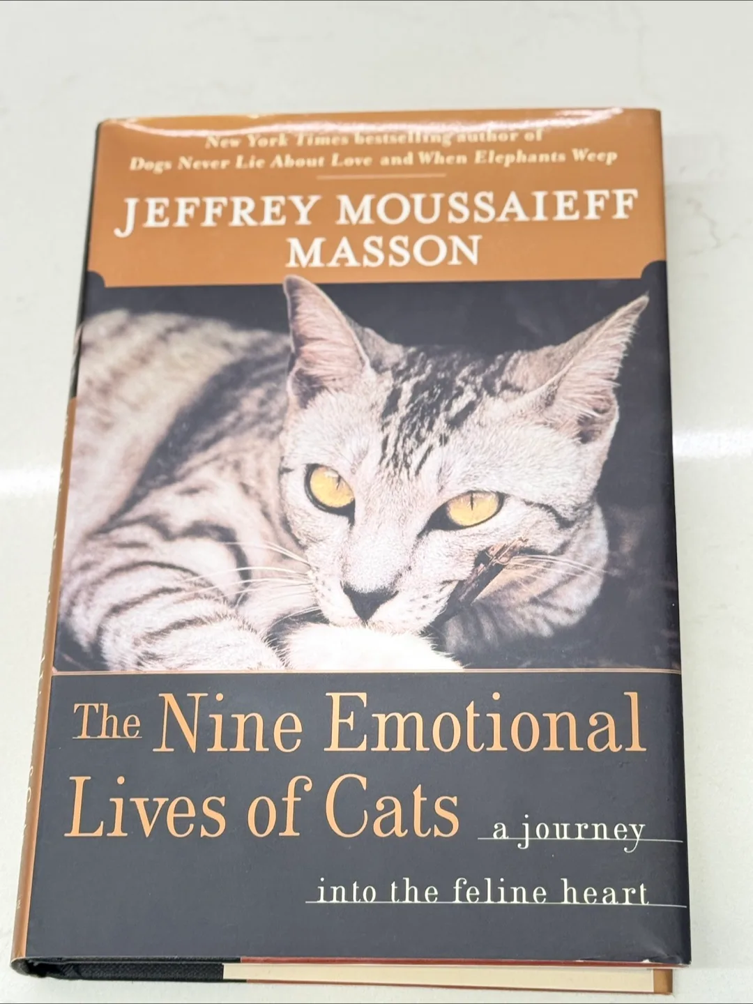 The Nine Emotional Lives of Cats by Jeffrey Moussaieff Masson thumbnail