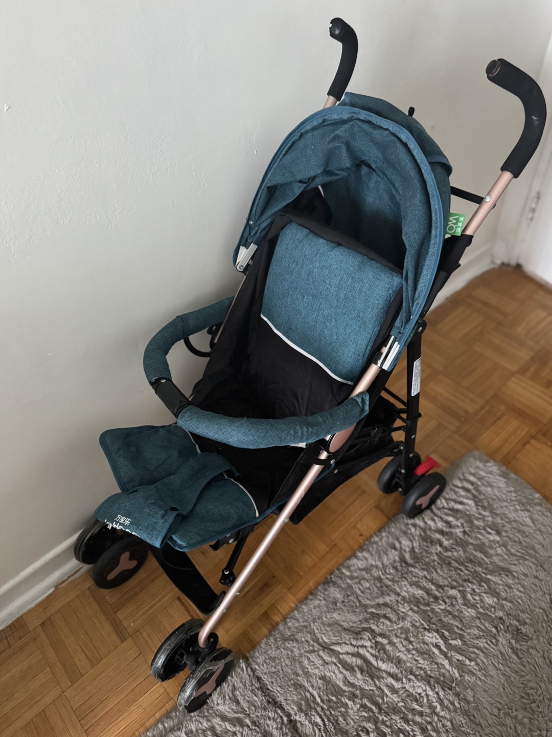 GMA Green Modern Baby Stroller - Teal - photo 2