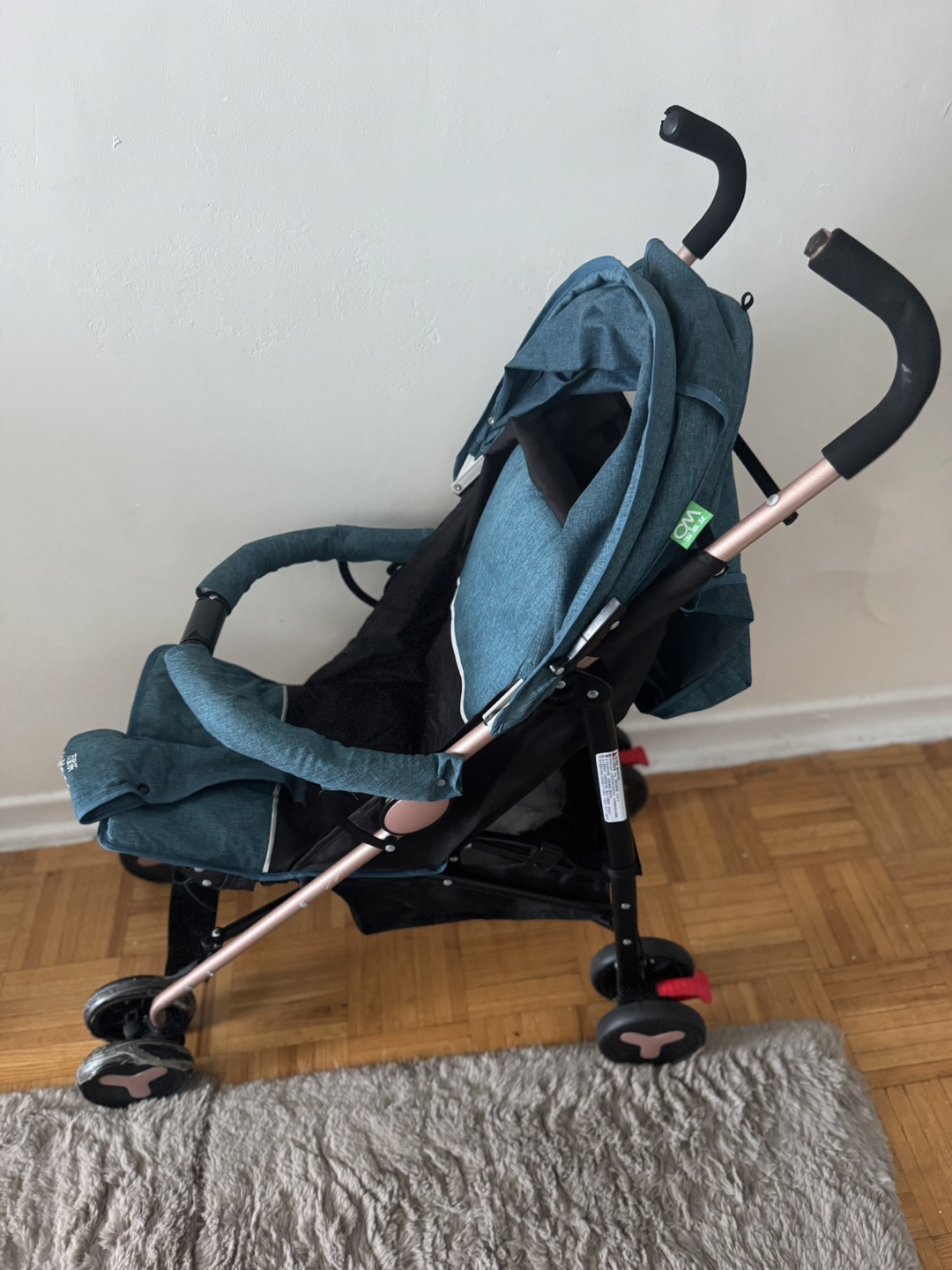 GMA Green Modern Baby Stroller - Teal