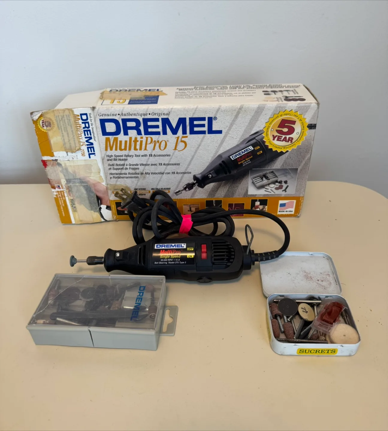 Dremel MultiPro 15 Rotary Tool with Accessories thumbnail