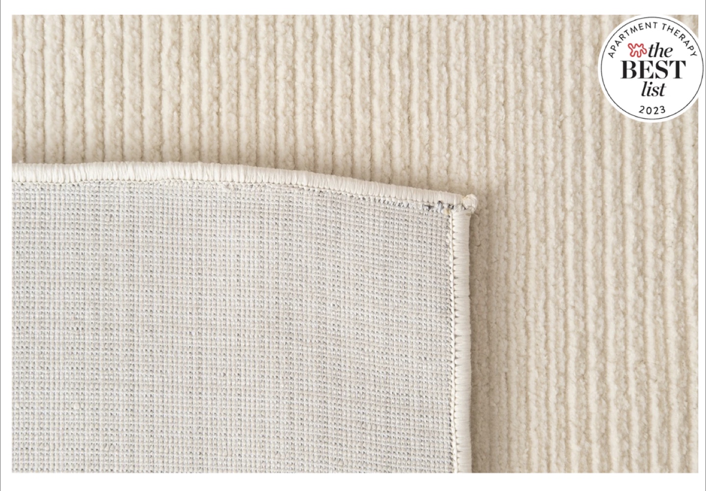 Revival Washable Rug - Bone Beige / 67" x 9'