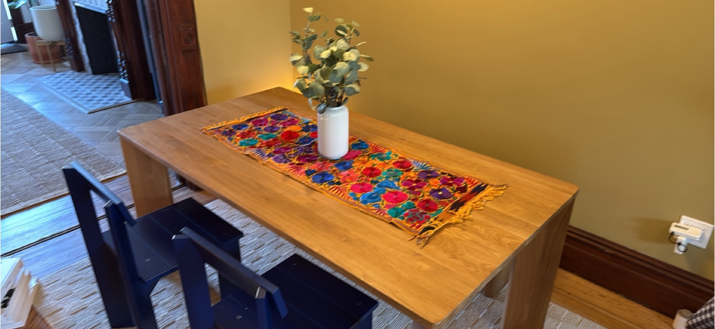 Oaxacan hand made table runner