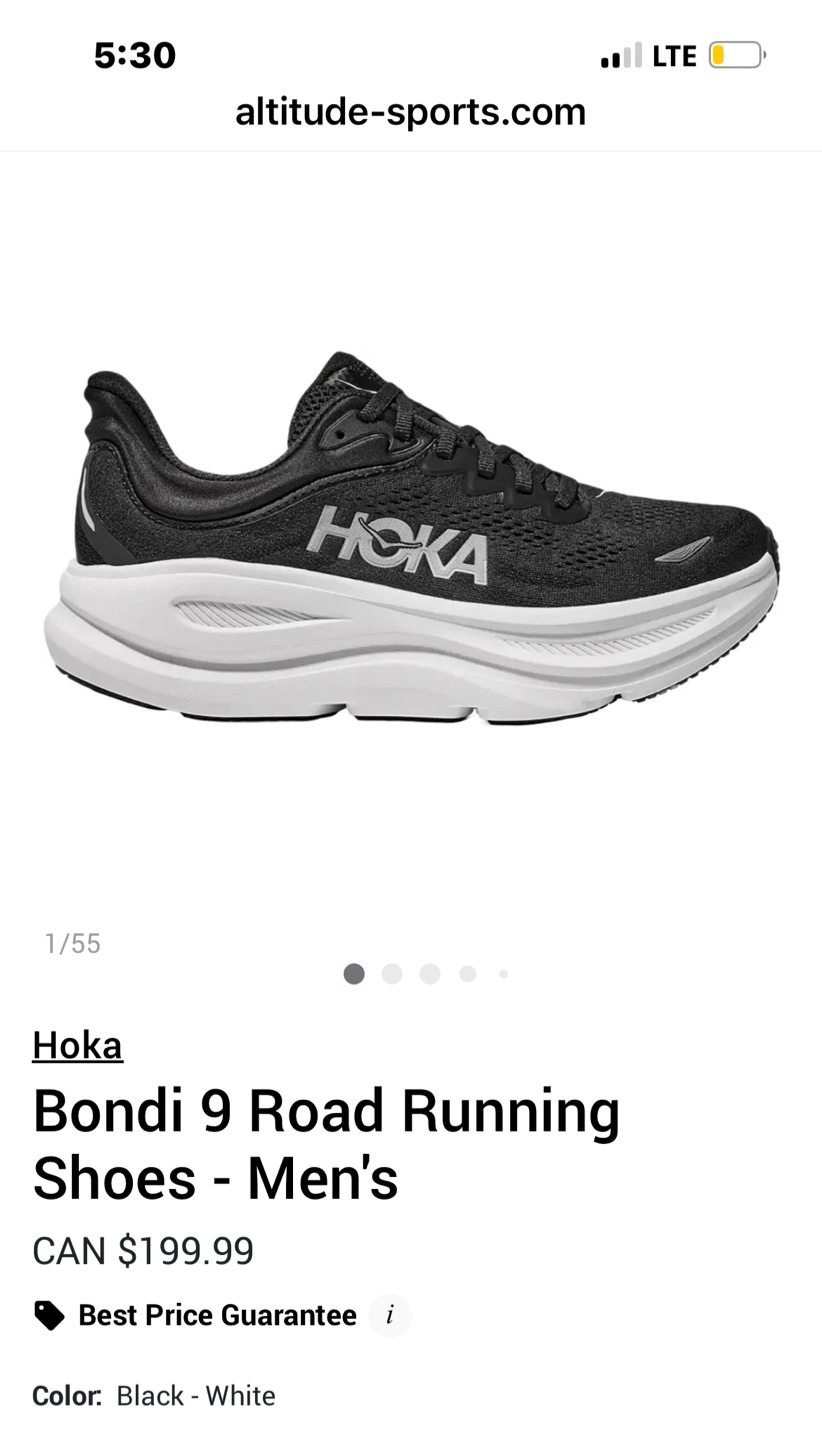 Hoka Bondi 9 Road Running Shoes - Men's - photo 3
