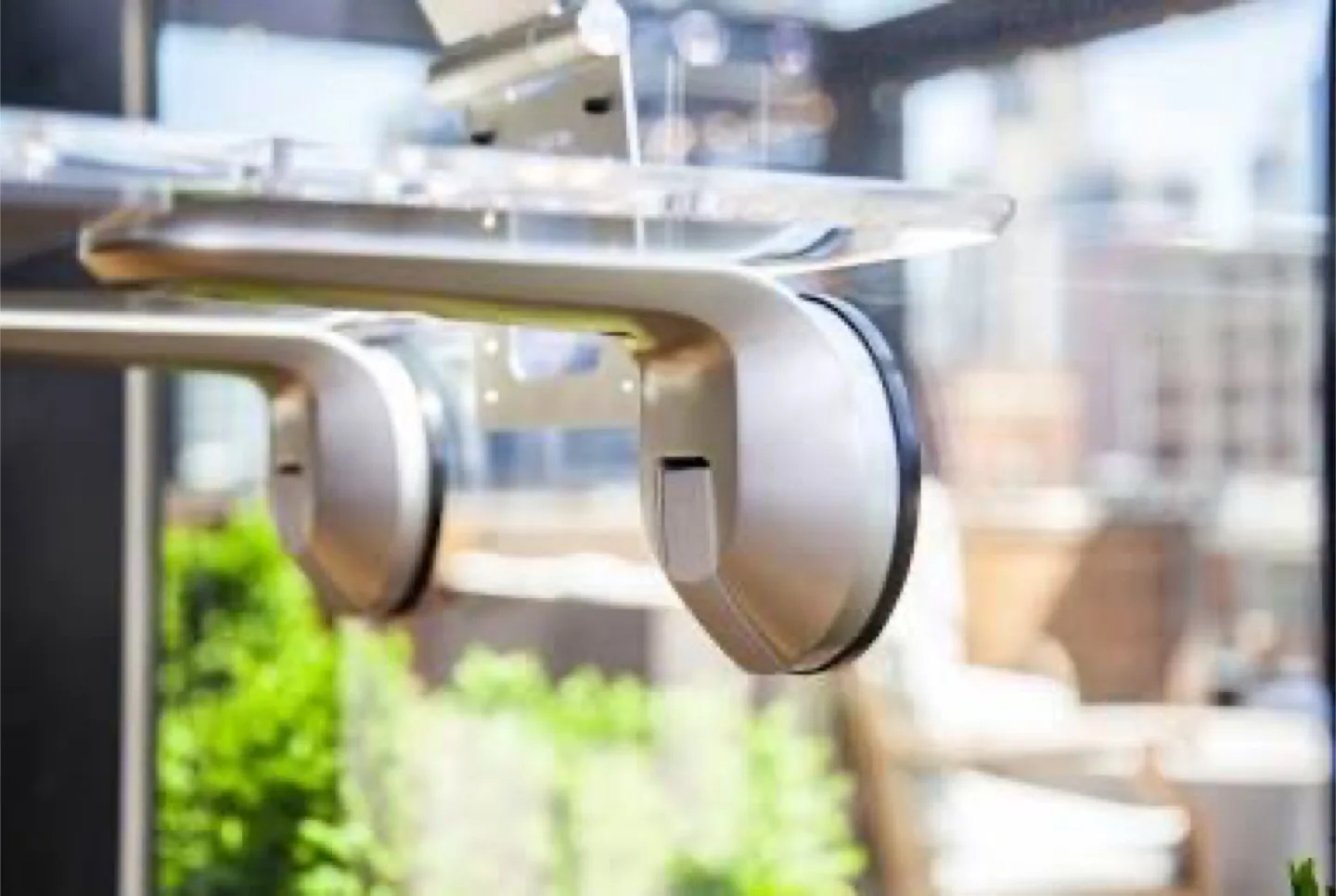 DeskView Window-Mounted Desk  (Clear) image indicator(3)