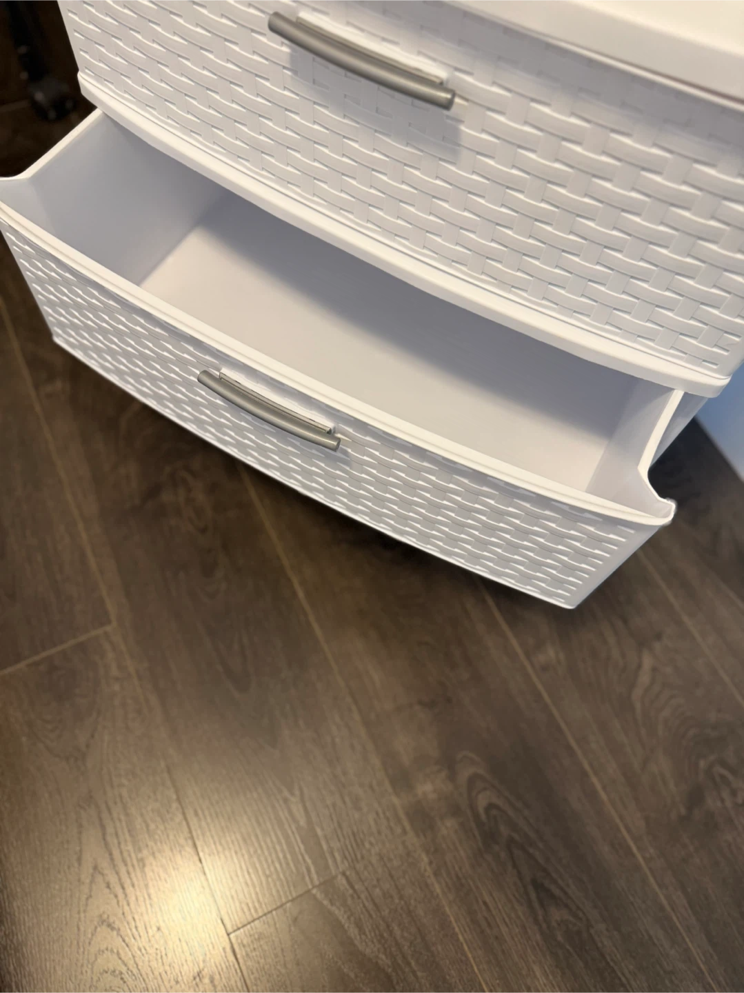 Sterilite 3-Drawer White Weave Tower/ Organizer - photo 4