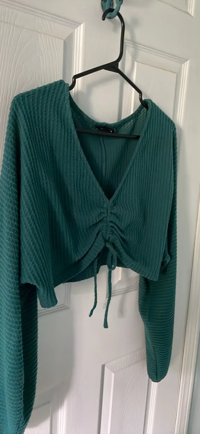 Green XS Crop Top thumbnail