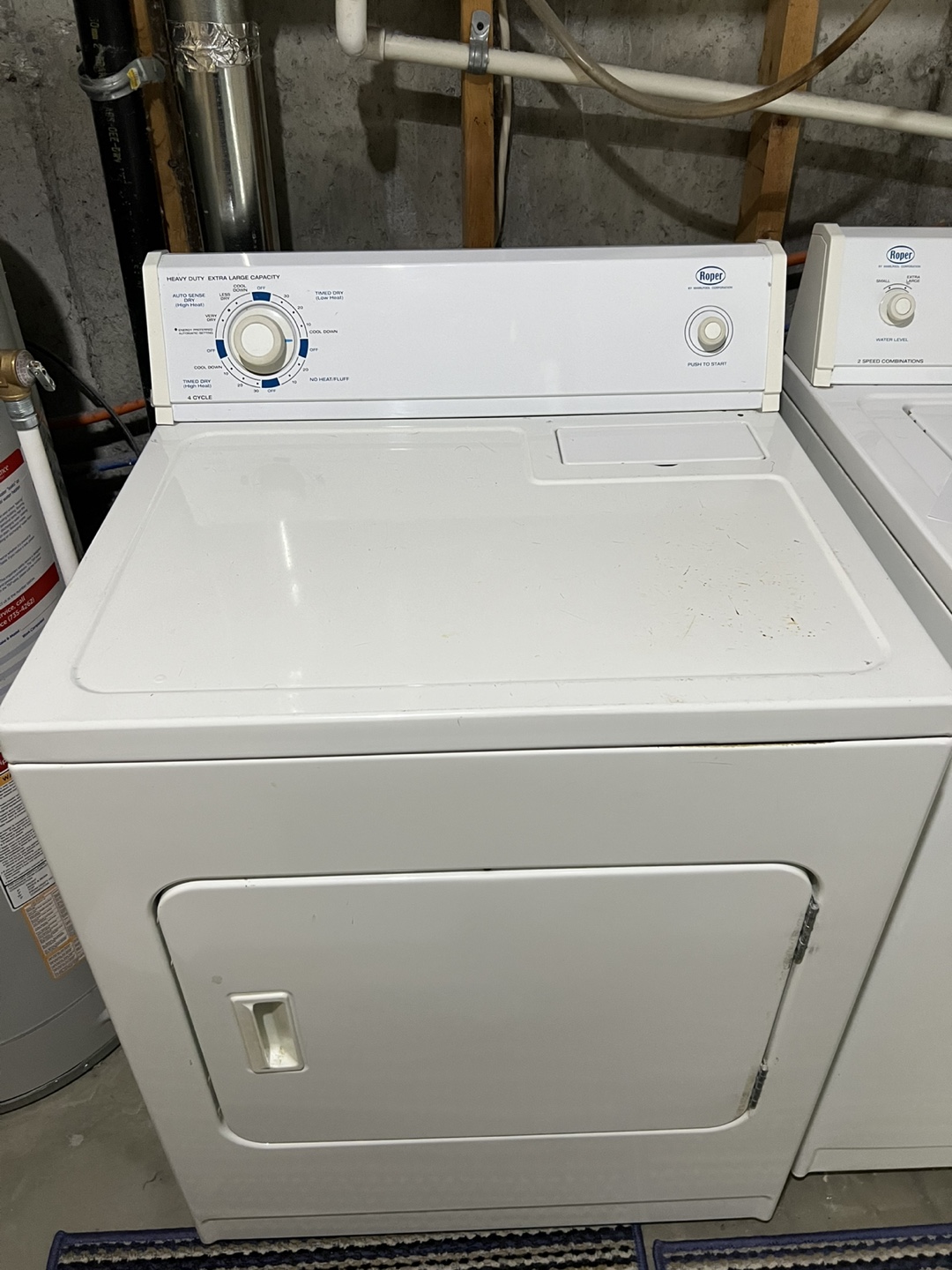 Roper Heavy Duty Extra Large Capacity Washing Machine - photo 4