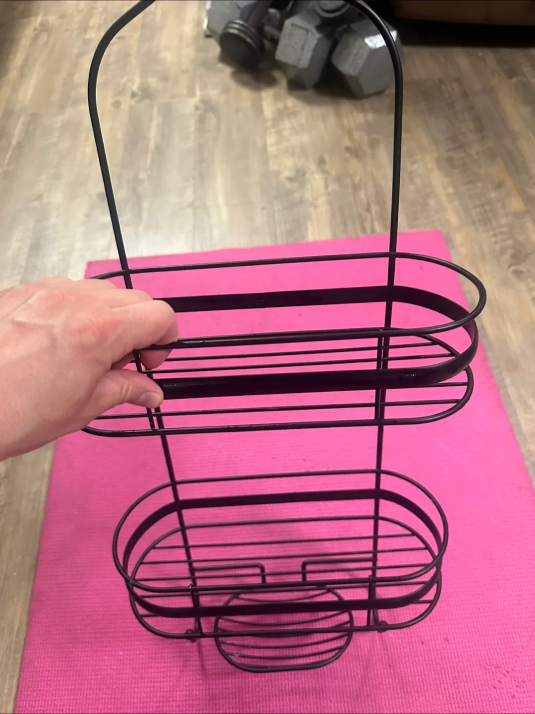 Hanging Shower Caddy - Black image indicator(2)