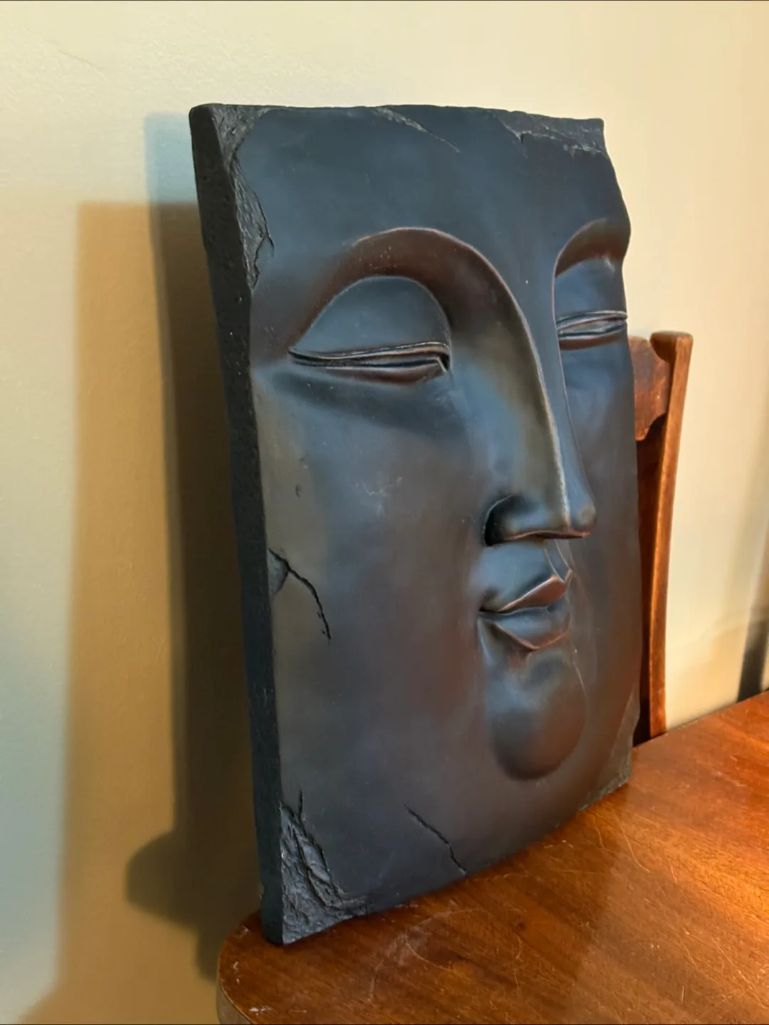 Buddha Head in Bas Relief thumbnail