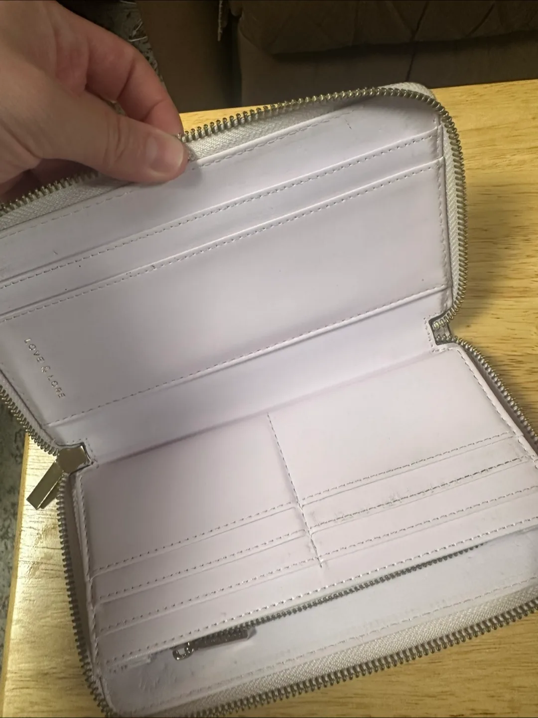 Love & Lore Floral Zip Around Wallet image indicator(6)