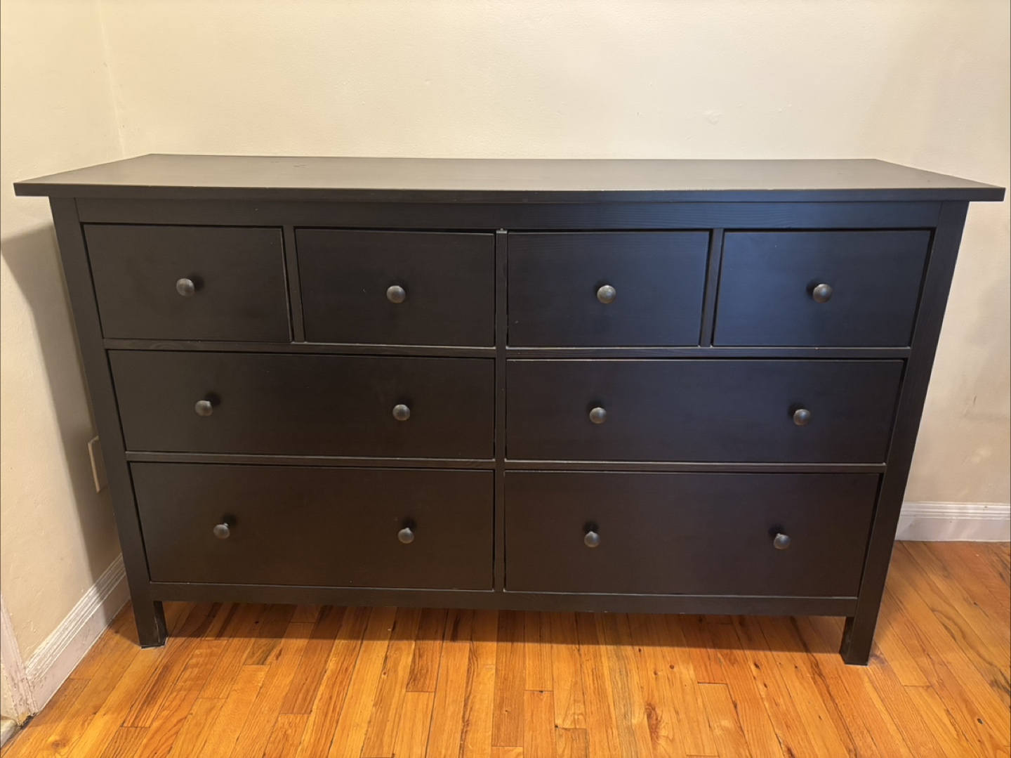 IKEA Hemnes Black Dresser